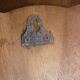 Vintage wooden bicycle bear coat rack
