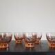 Lot de 6 petits verres rose