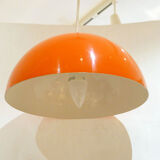 Hanging in Orange lacquered metal 1970 '
