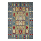 Turkish Handknotted Wool Oushak Rug 202 cm x 296 cm