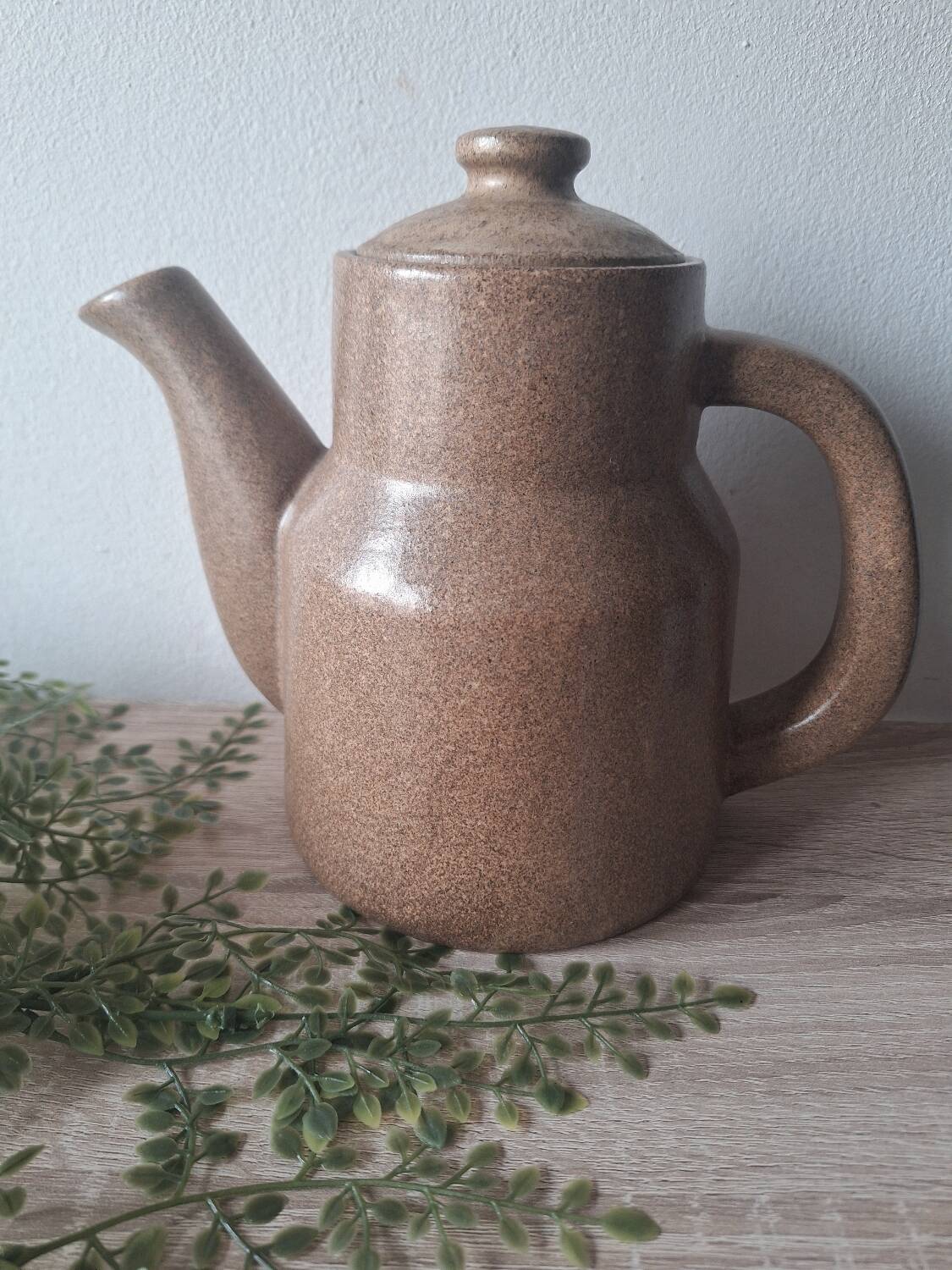 Stoneware teapot