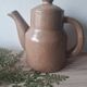 Stoneware teapot