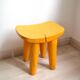 Yellow stool from Benin