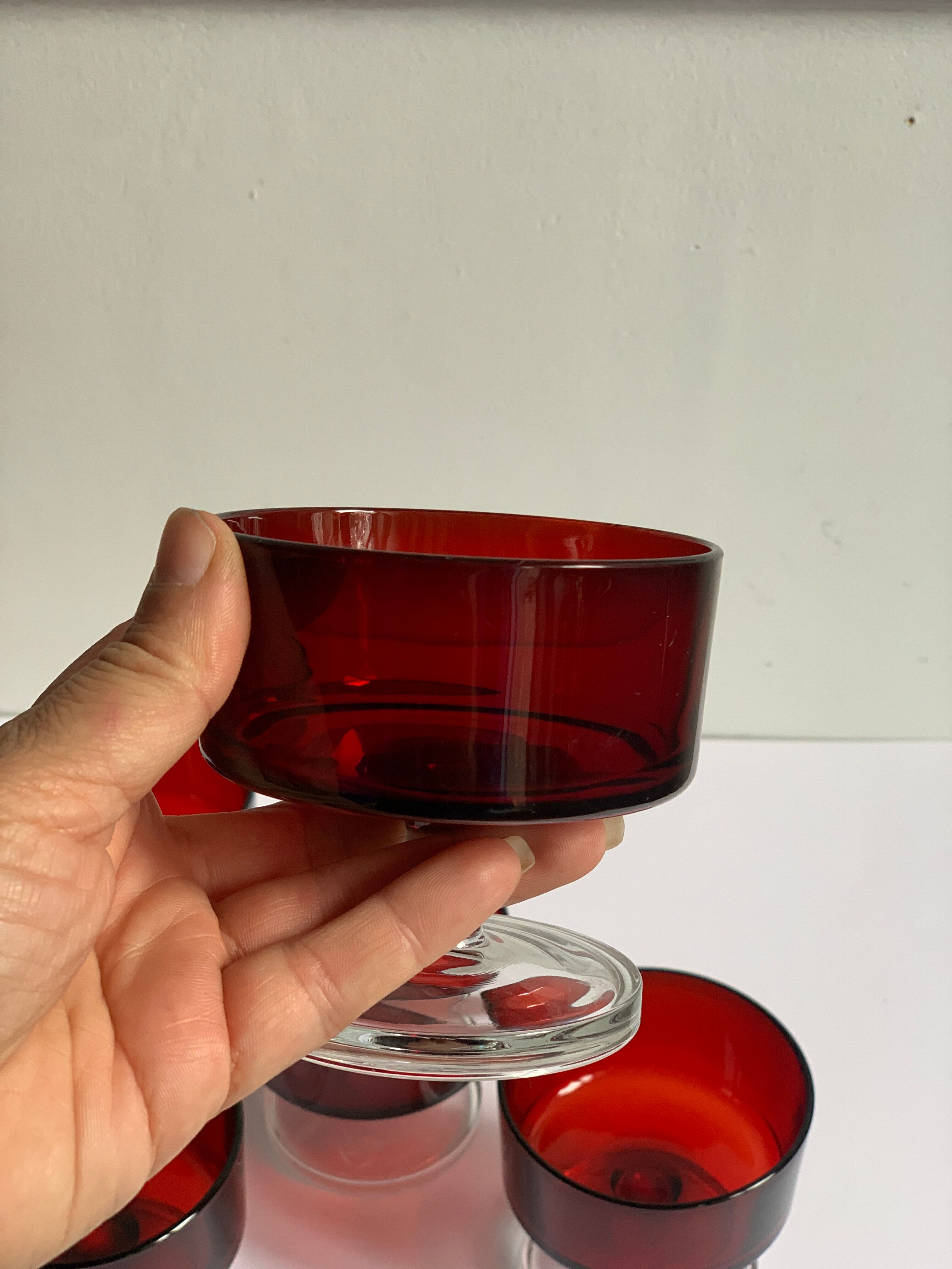 Glass of vintage champagne