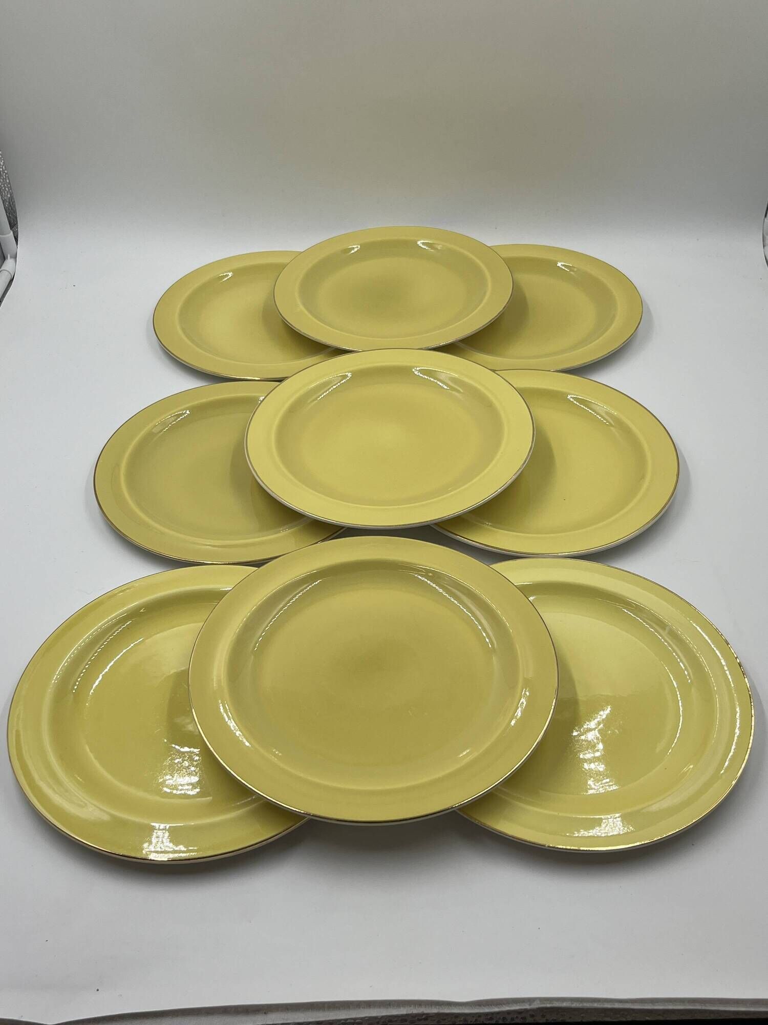 Keralux Boch earthenware plates