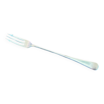 Solid silver pickle fork
