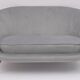 Federico Munari Mid-Century Modern Italian Curved Sofa and Two Armchairs,50