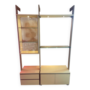 Bibliothèque, vitrine - aluminium