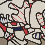 Affiche exposition Jean Dubuffet