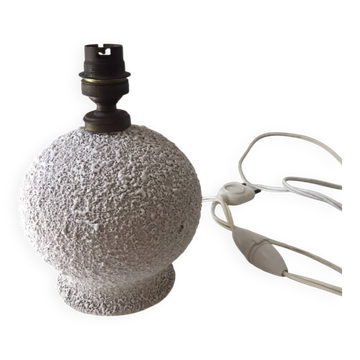 Pied de lampe vintage céramique crispe 1940 primavera Bentejac