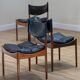 Extendable dining room table and chairs (by Kristian Solmer Vedel)