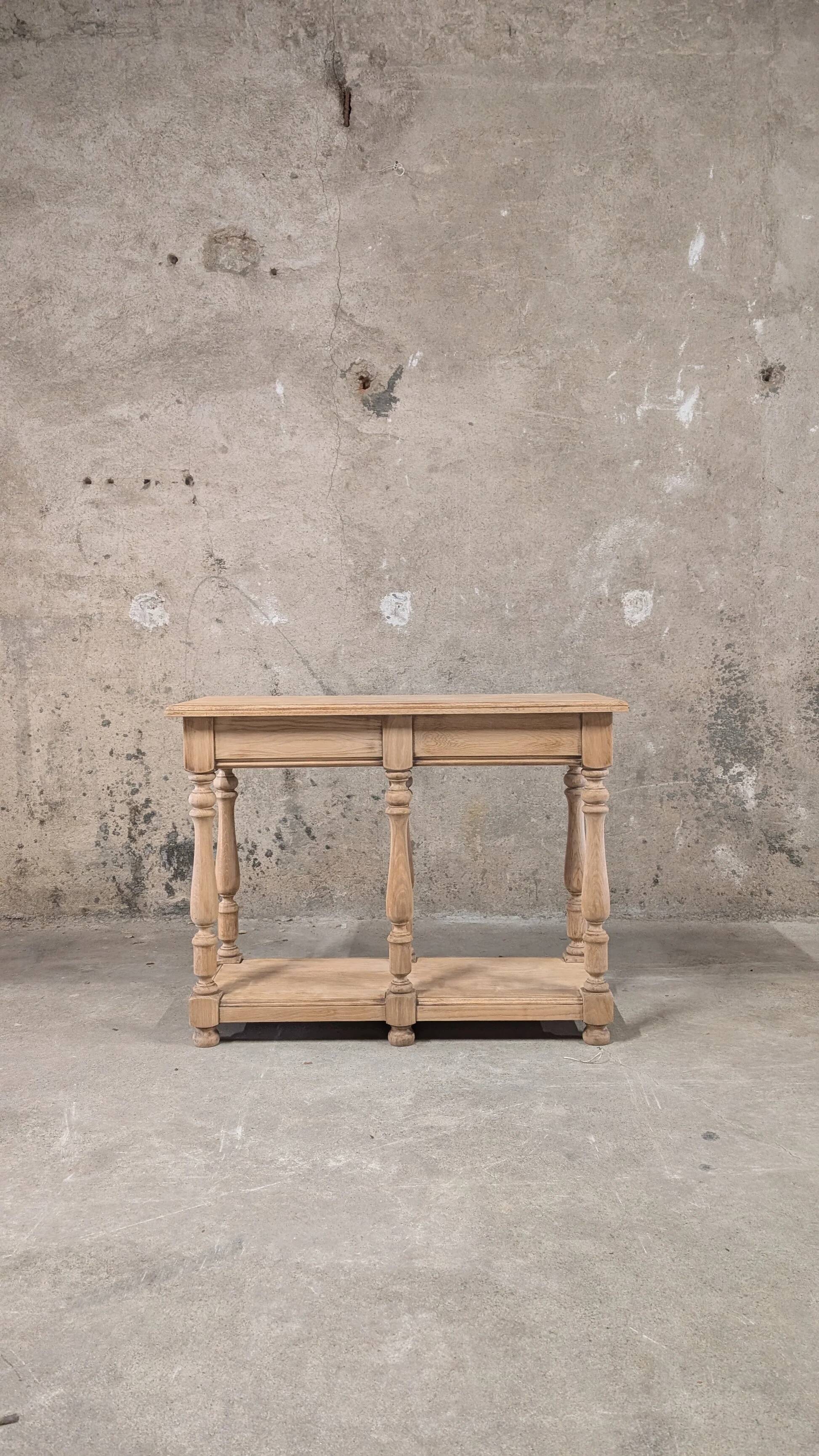 Wooden console