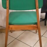 Chaise année 50 verte