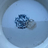 Vintage Longwy earthenware shower bowl