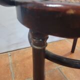 Fauteuil de bistrot Hoffman en bois courbé
