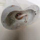 Lamp hands globe opaline