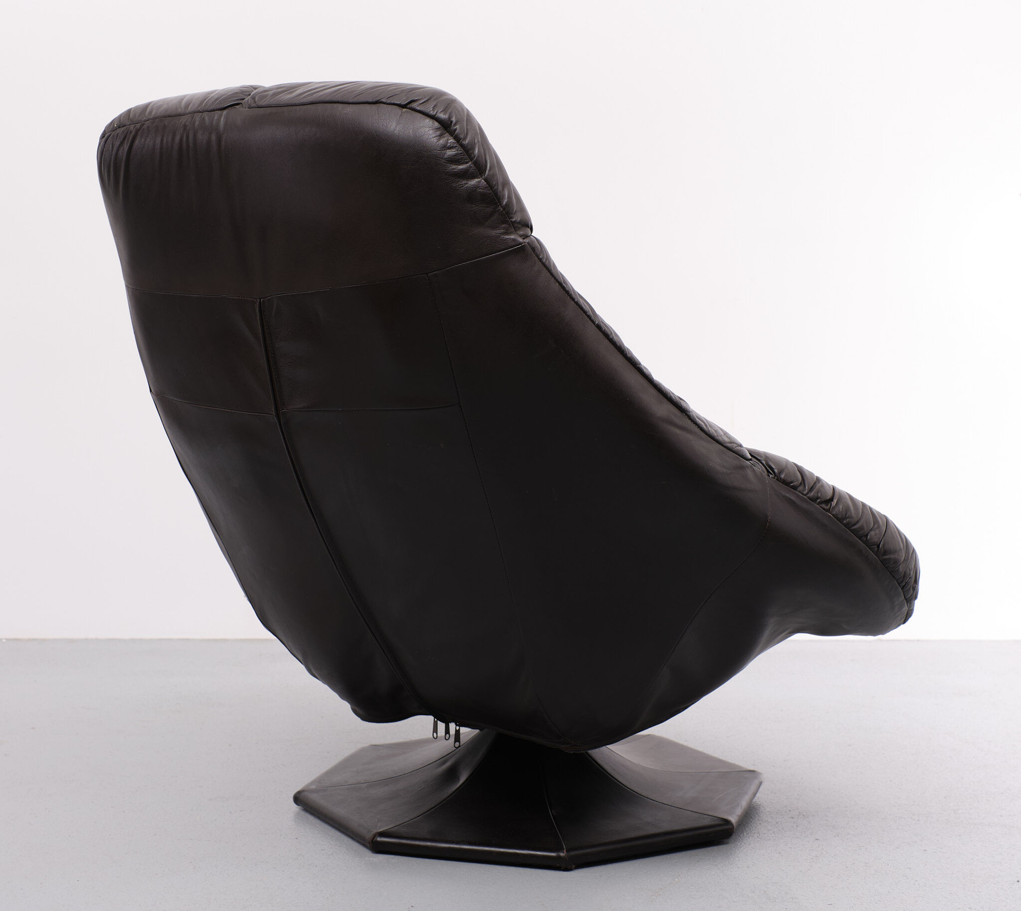 Mocha Color Lounge Chair 1970s