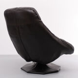 Mocha Color Lounge Chair 1970s