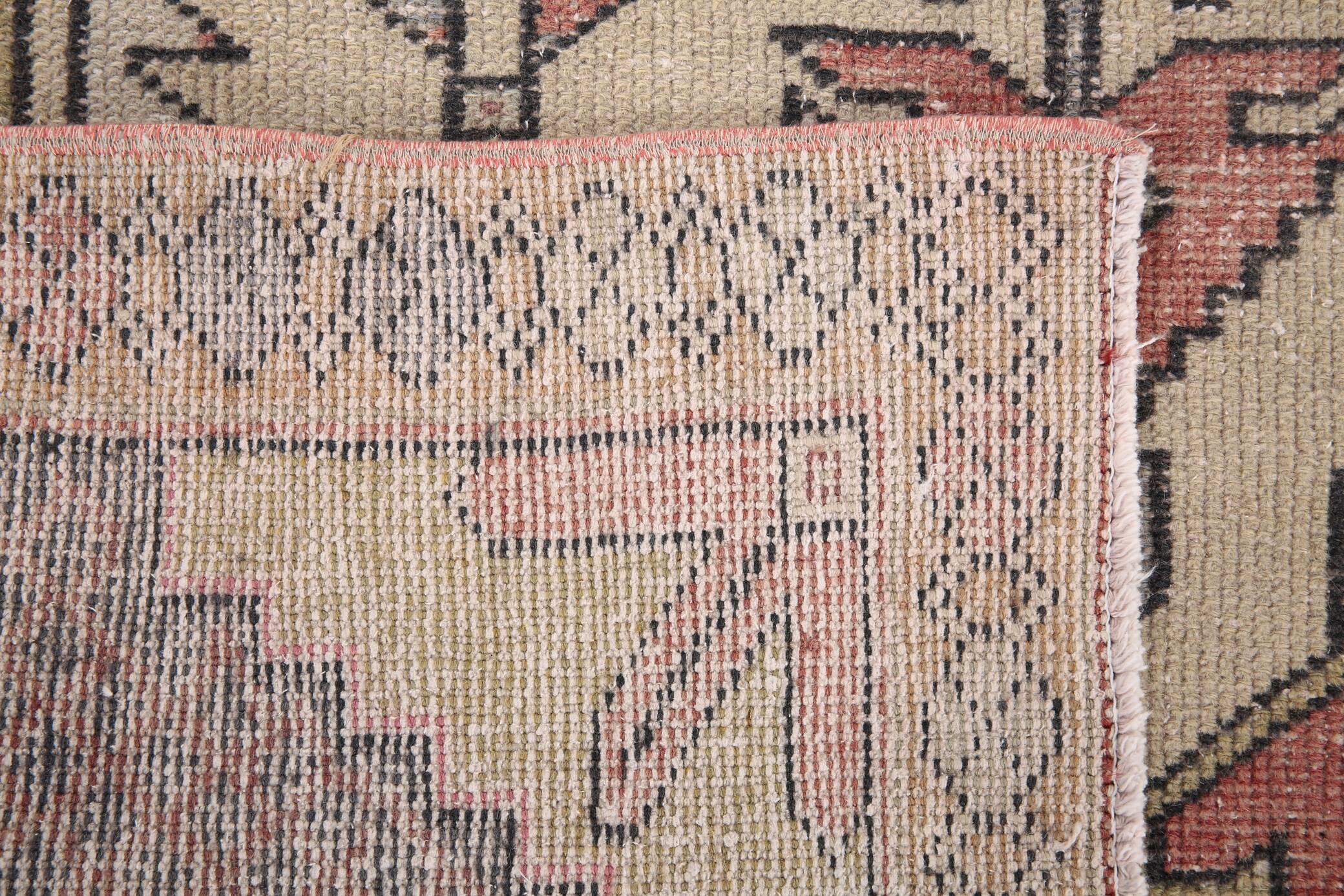 Tapis oriental persan vintage terracotta