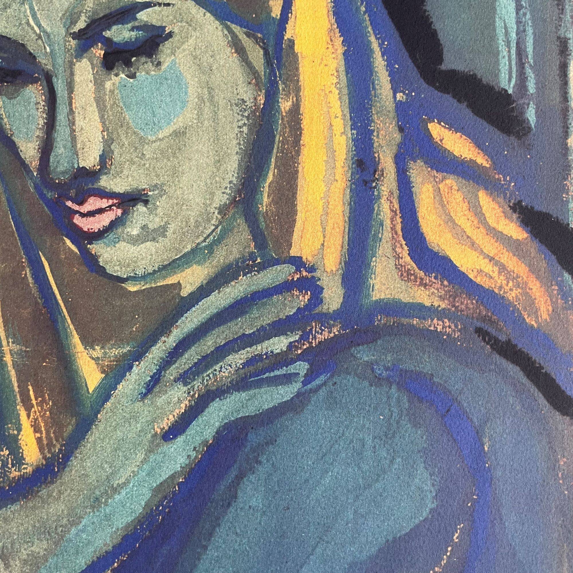 Original lithograph from early work Corneille (1922-2010)