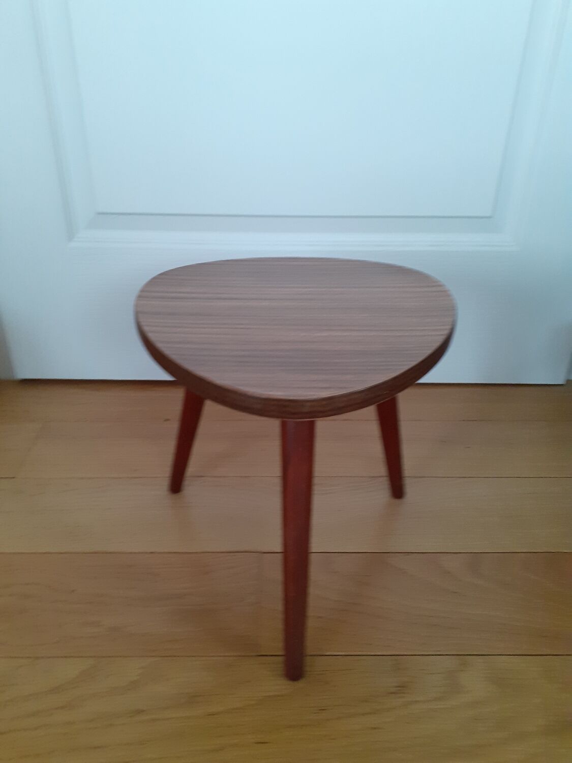 Formica tripod side table