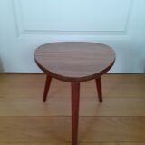 Formica tripod side table