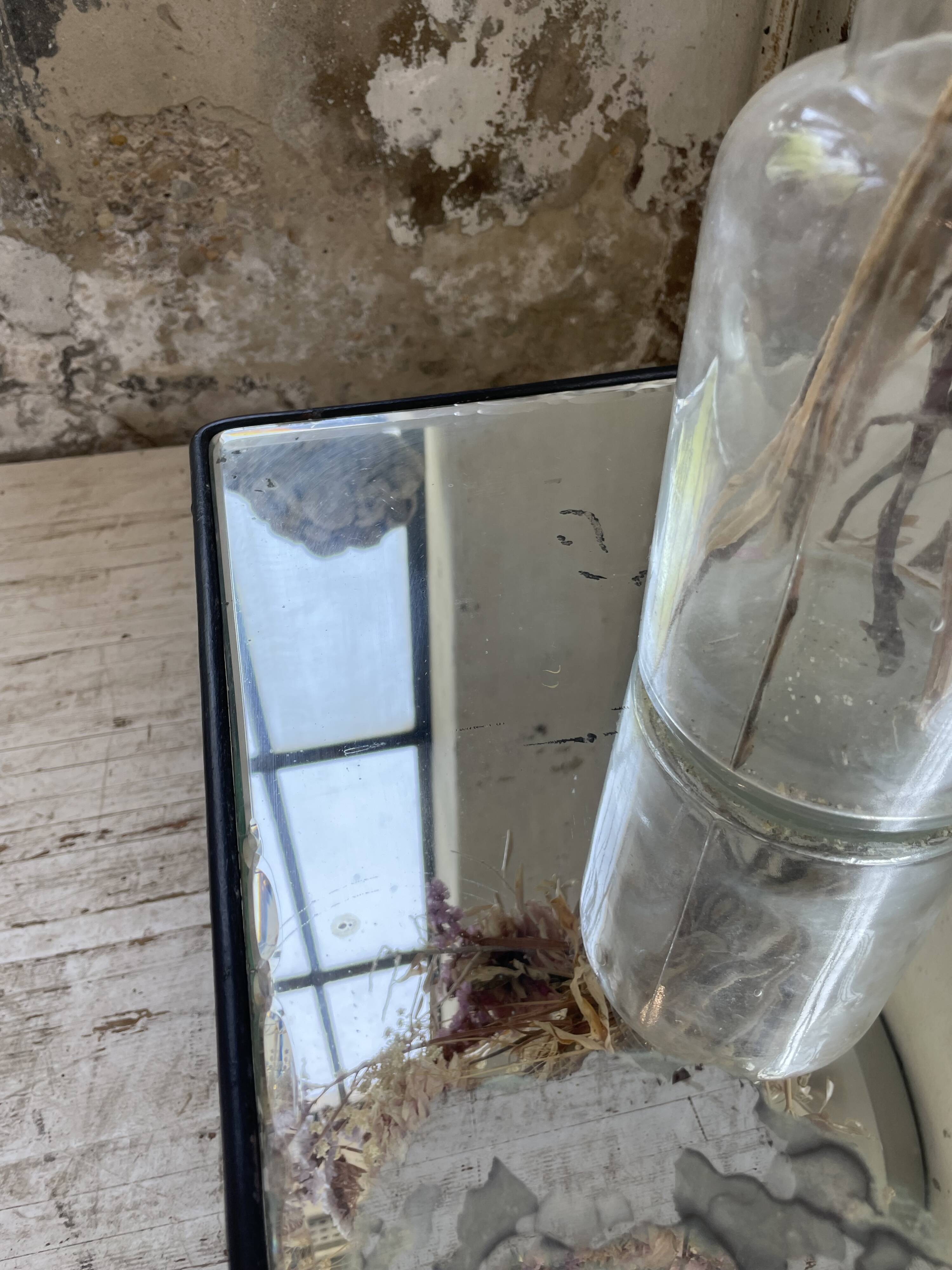 Mirrored coffee table from the 60s