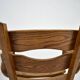 Paire de fauteuils lounge brutalistes en chêne massif par Dittmann & Co., 1970s