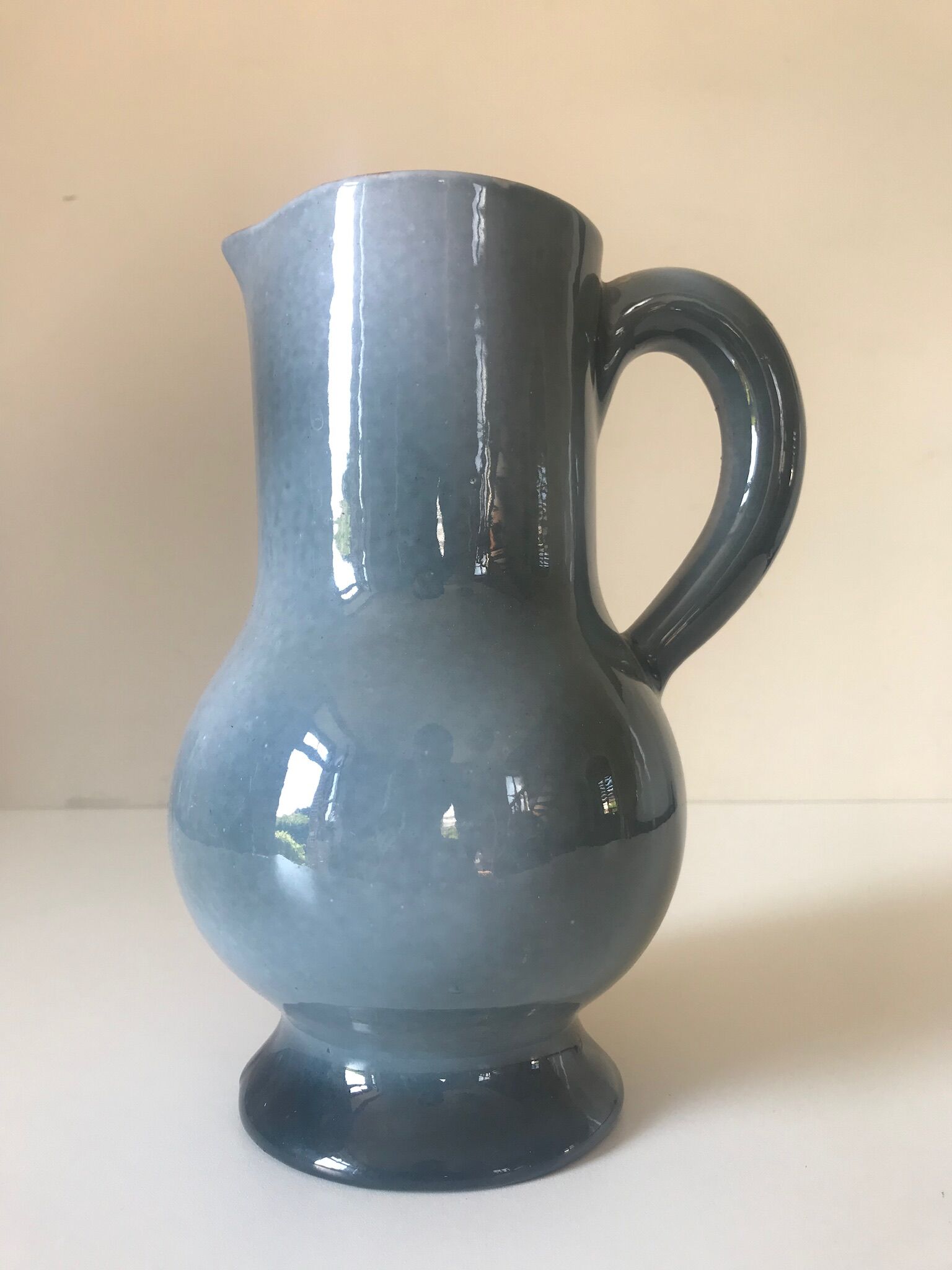 Ceramic Accolay vintage decanter from the 60's