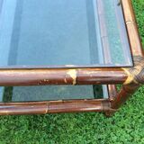 Rattan coffee table