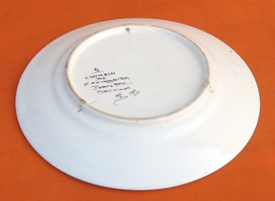 Polychrome ceramic plate Estrela De Conimbriga Portugal