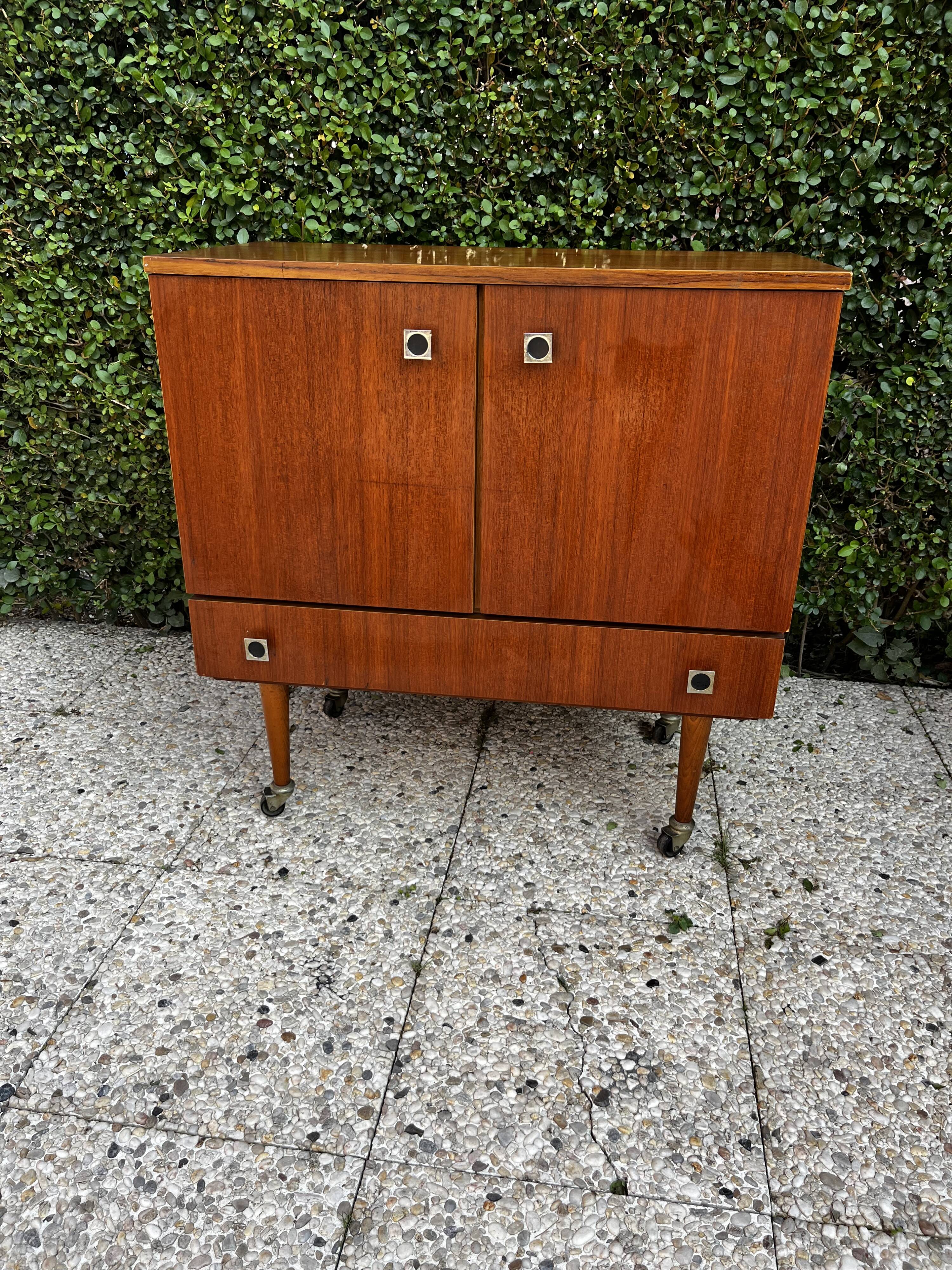 Vintage TV cabinet sideboard