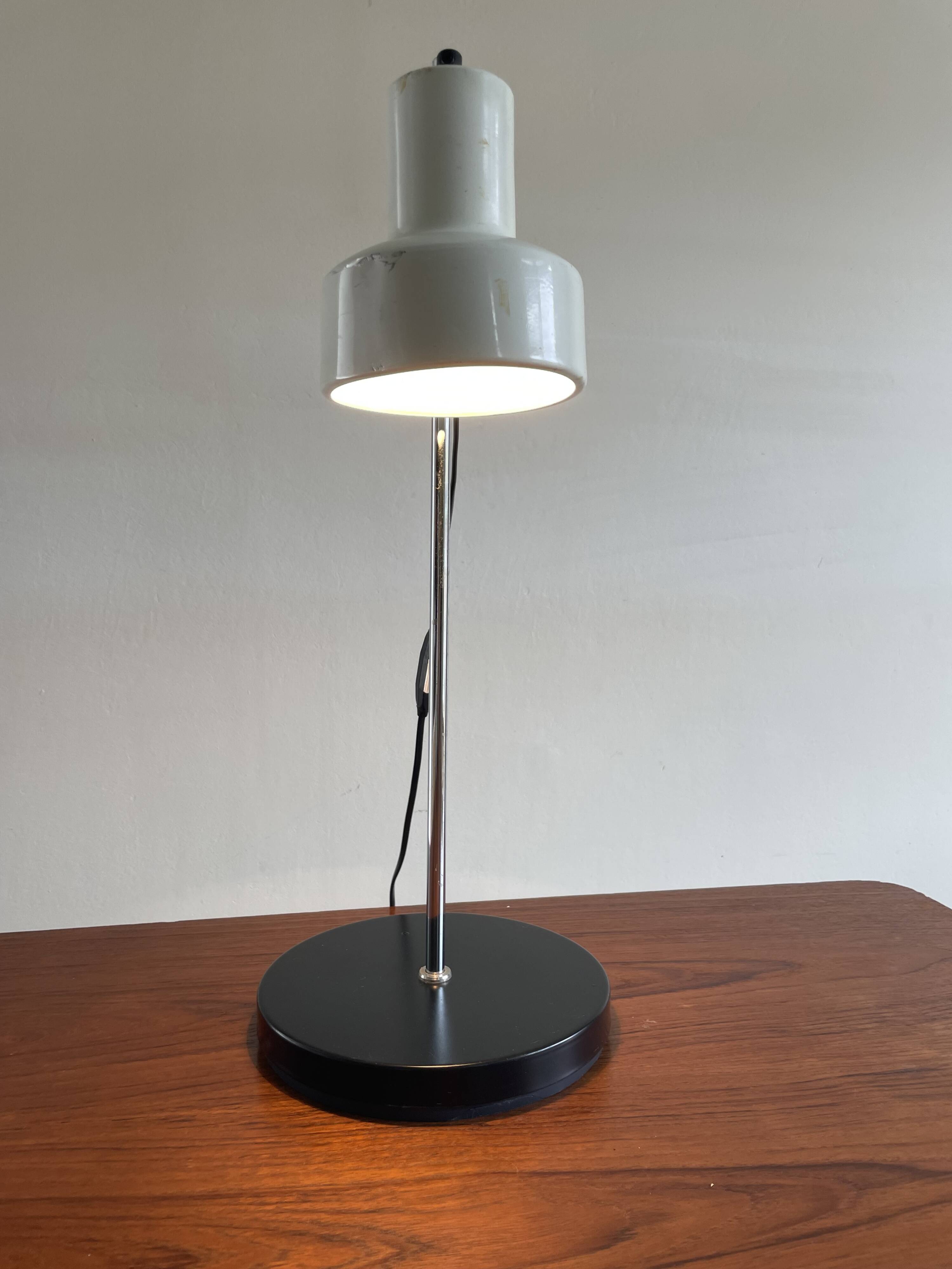 Lampe de bureau blanche