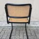 Chaise B32 noire de Marcel Breuer