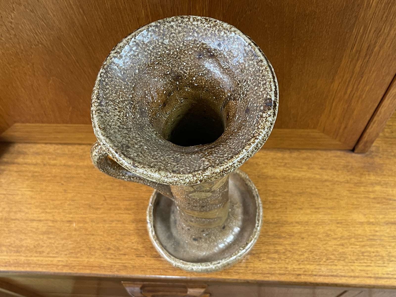 Ceramic candle holder from the 70s