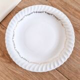 Round dish, hard porcelain, Rheinpfalz, Germany