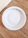 Round dish, hard porcelain, Rheinpfalz, Germany