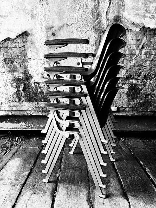 Wesifa vintage stacking chair – German space design from the 1960s