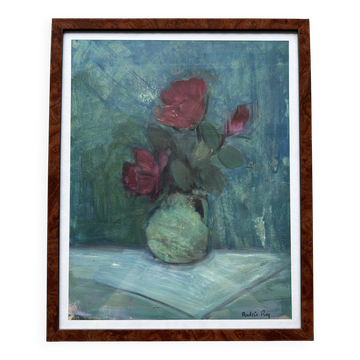 Oil on paper signed Andrée Ruy Petroff
