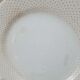 Assiettes Gien modernistes à pois dorés – lot de 9