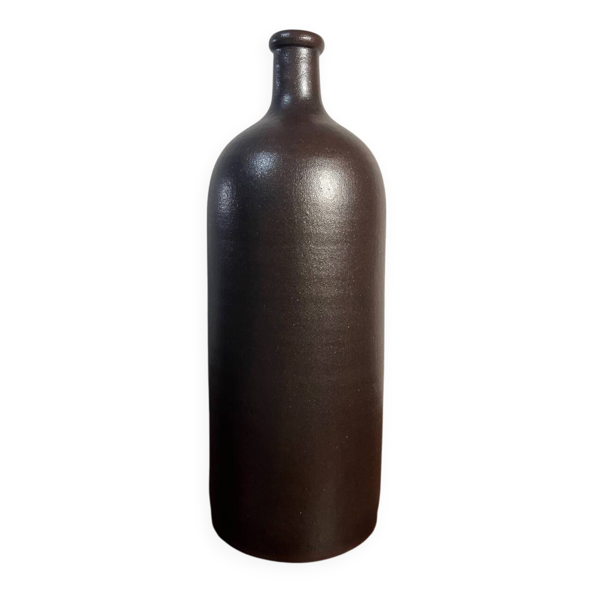 Stoneware pitcher vase Jean Dubost 1950