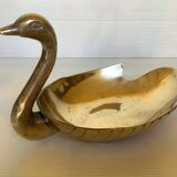 Brass swan pocket tray
