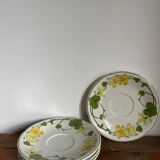 4 saucers Villeroy & Boch