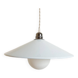 Sky blue metal pendant light