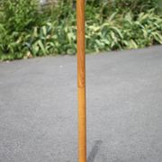 Vintage fir wood floor lamp, floor lamp, wooden lamp