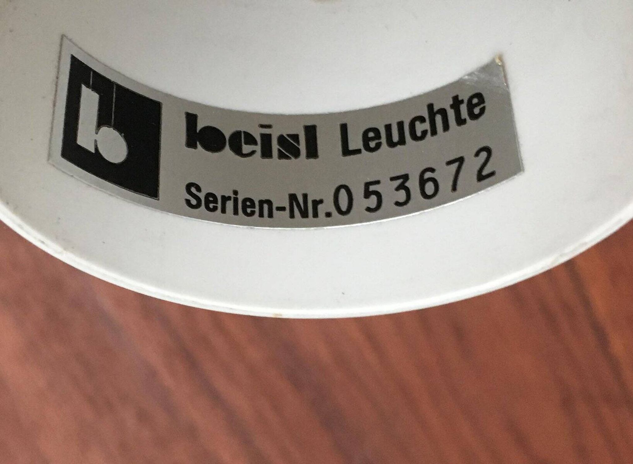 Suspensions  milieu du siècle de Beisl Leuchten, lot de 2