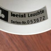 Suspensions  milieu du siècle de Beisl Leuchten, lot de 2