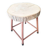 Vintage Solid Oak Stool