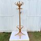 Baumann bistro style 1960 curved light wood parrot coat rack