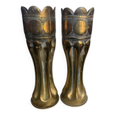 Brass vase